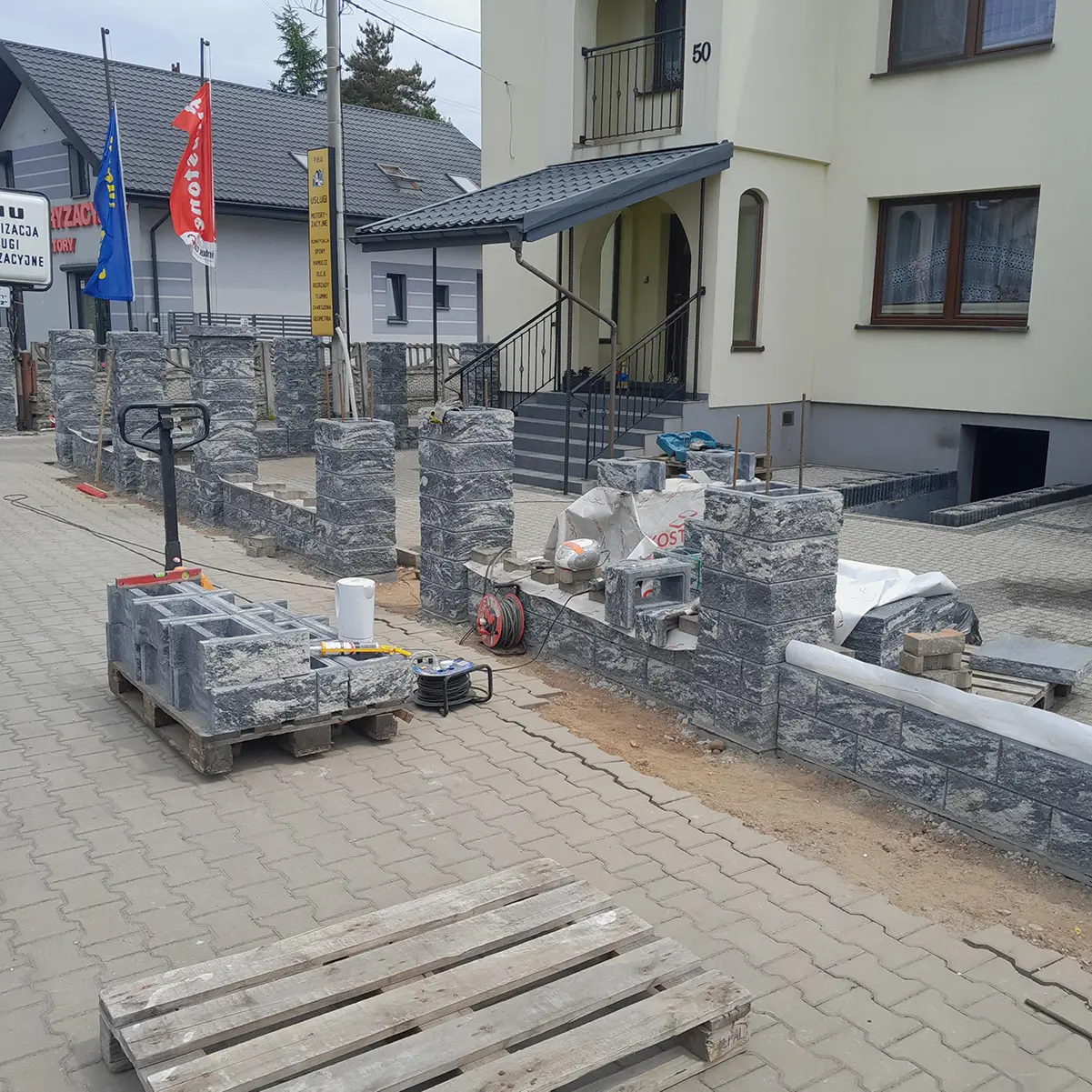 zdjecie z realizacji pracy firmy Rombruk